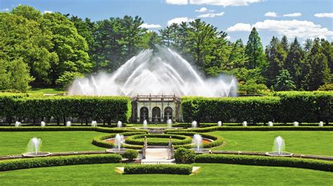 Longwood garden - Running seasonally, our daily fountain performances are the stars of the Main Fountain Garden experience. Enjoy the thrill of what 1,719 jets can do—from spinning and dancing to music, to soaring as high as 175 feet—with daily performances. Please note: Daytime fountain performances are not illuminated; however, evening performances after ... 